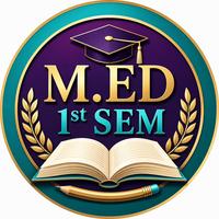M.ED 1st SEM