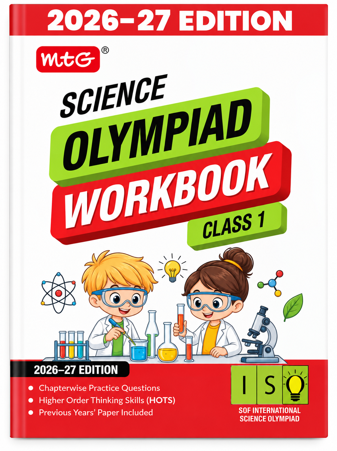 MTG Science Olympiad Workbook Class 1 | 2026–27 Edition