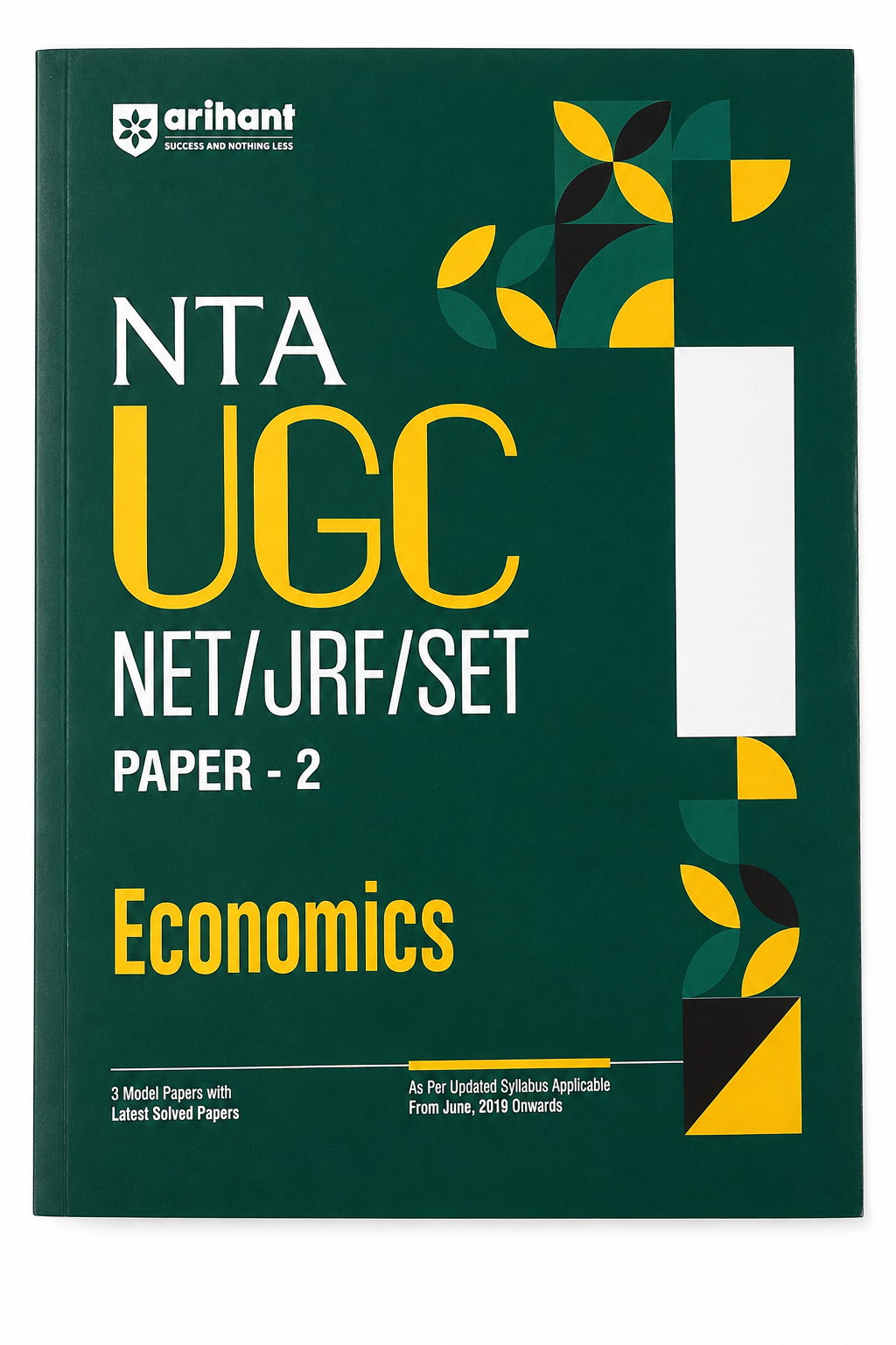NTA UGC NET/JRF/SET Paper 2 Economics | Arihant | Model Papers & Latest Solved Papers