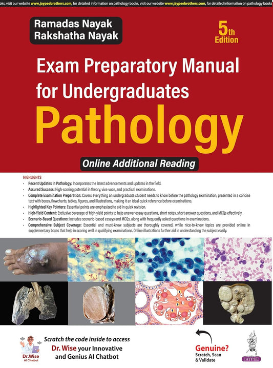 Exam Preparatory Manual for Undergraduates Pathology by Ramadas Nayak, 5th Editi