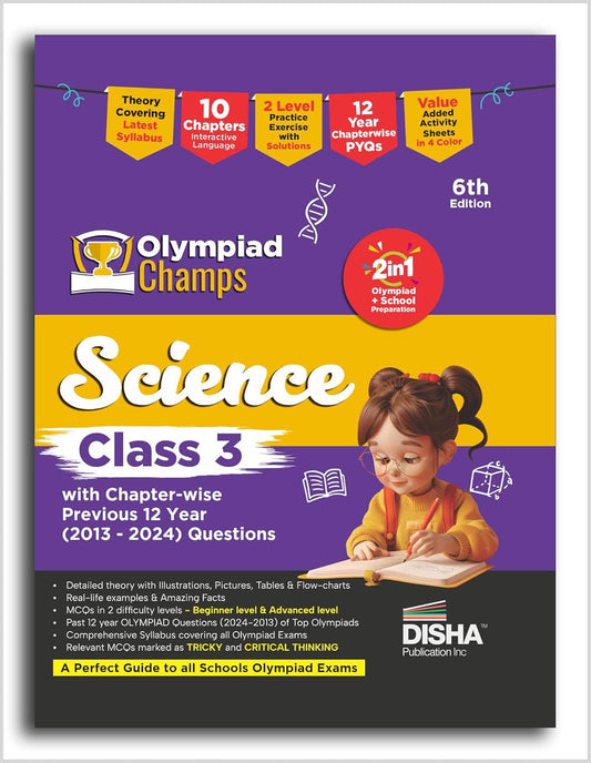 Disha Olympiad Champs Science Class 3