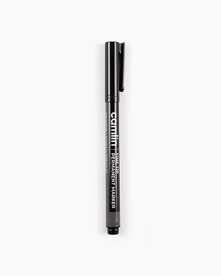 Camlin Fine Tip CD Permanent Markers-BLACK