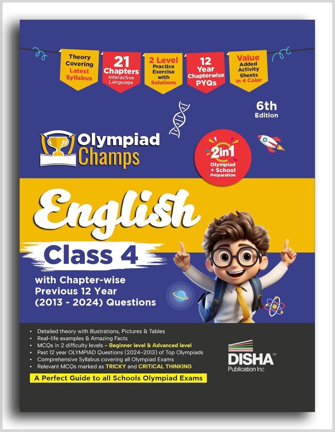 Disha Olympiad Champs English Class 4