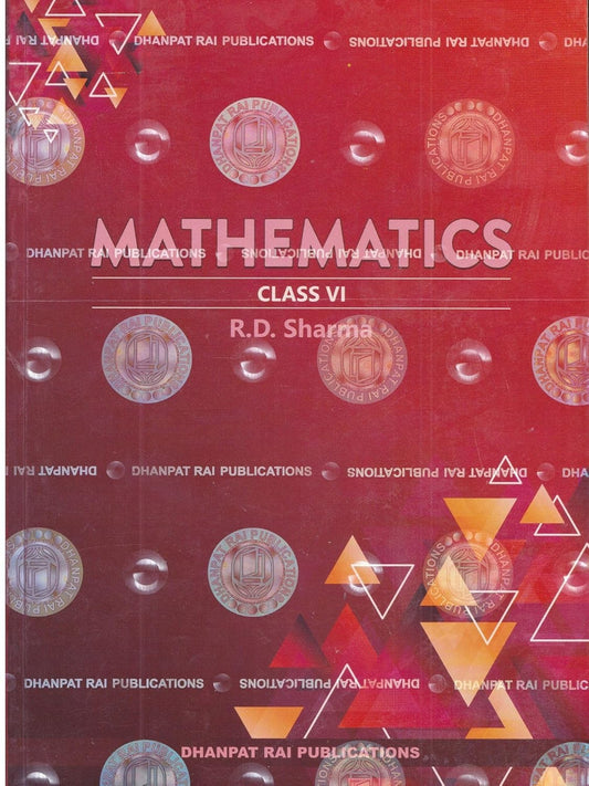 R D Sharma Mathematics Class 6th - CBSE - New Edition 2025