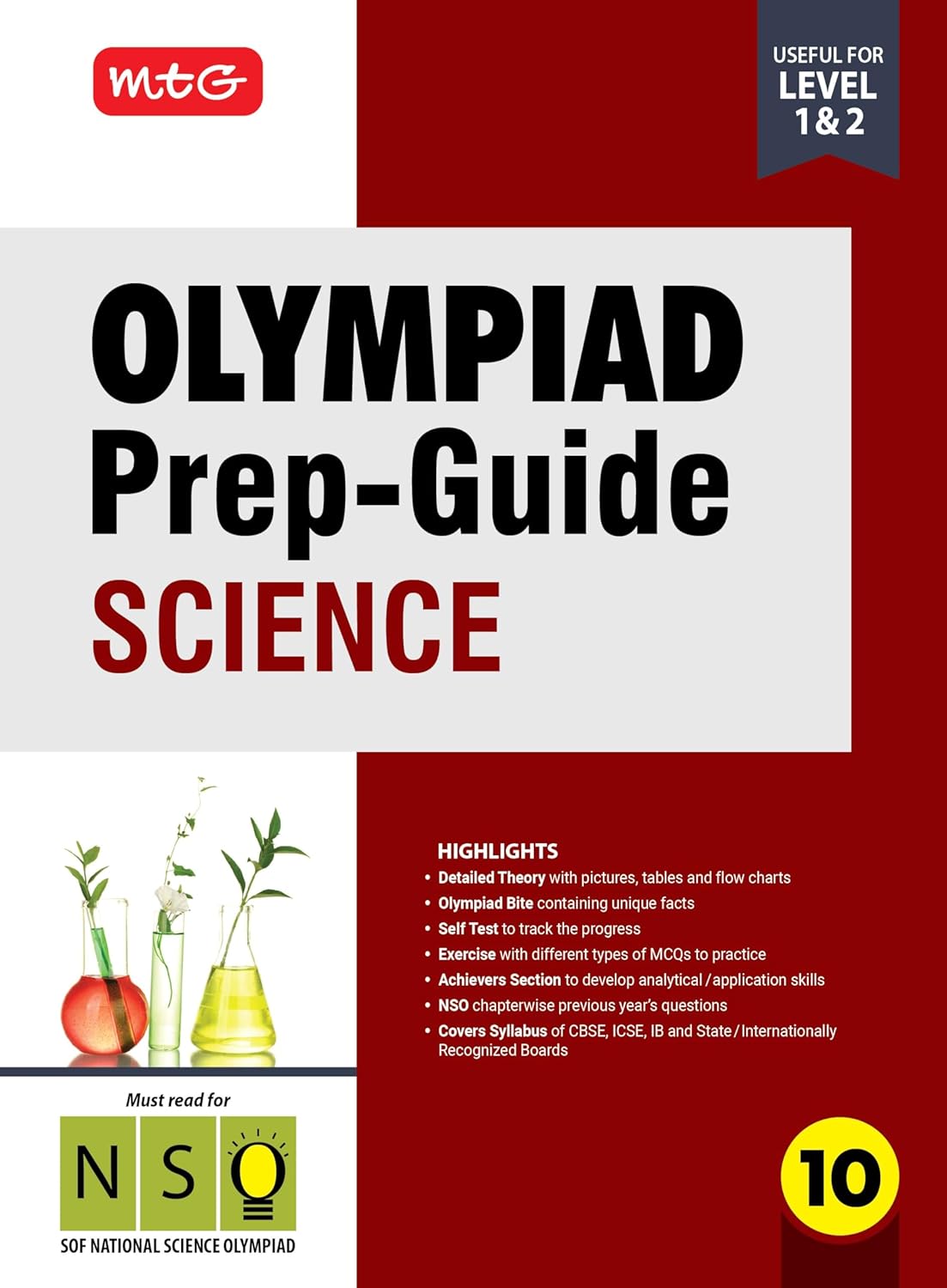MTG Olympiad Prep-Guide Class 10 Science (NSO) - Detailed Theory