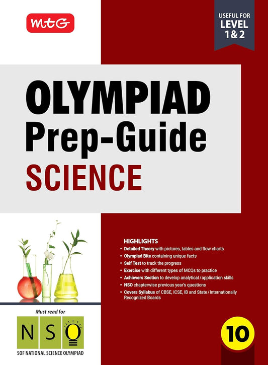 MTG Olympiad Prep-Guide Class 10 Science (NSO) - Detailed Theory