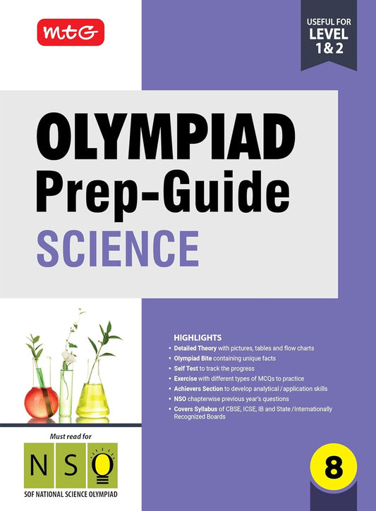 MTG Olympiad Prep-Guide Class 8 Science (NSO) - Detailed Theory
