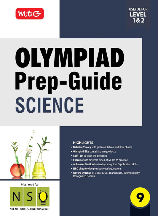 MTG Olympiad Prep-Guide Class 9 Science (NSO) - Detailed Theory