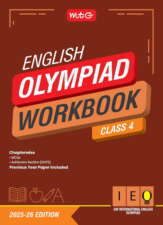 MTG International English Olympiad (IEO) Workbook Class 4