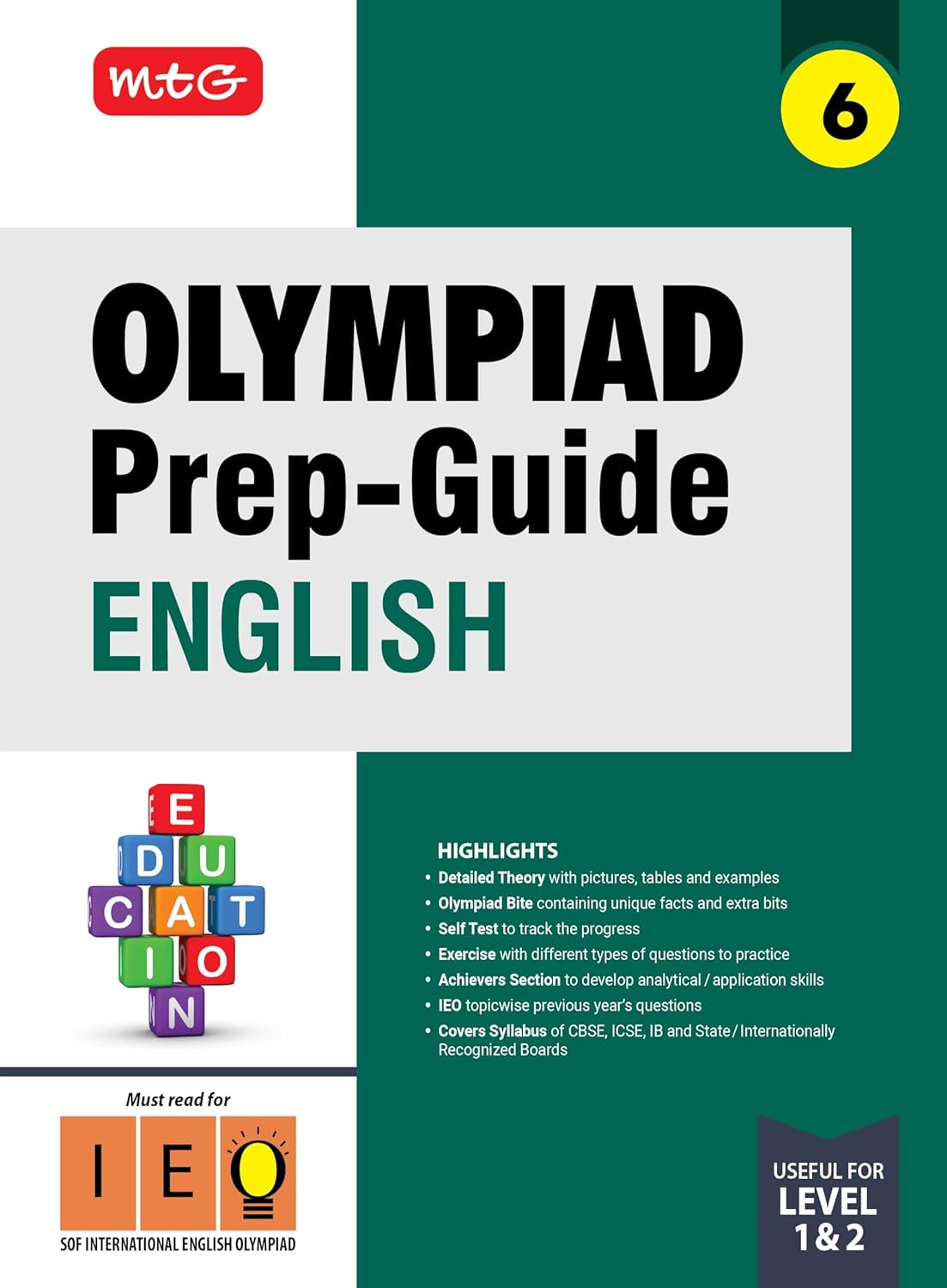 MTG Olympiad Prep-Guide Class 6 English (IEO) - Detailed Theory