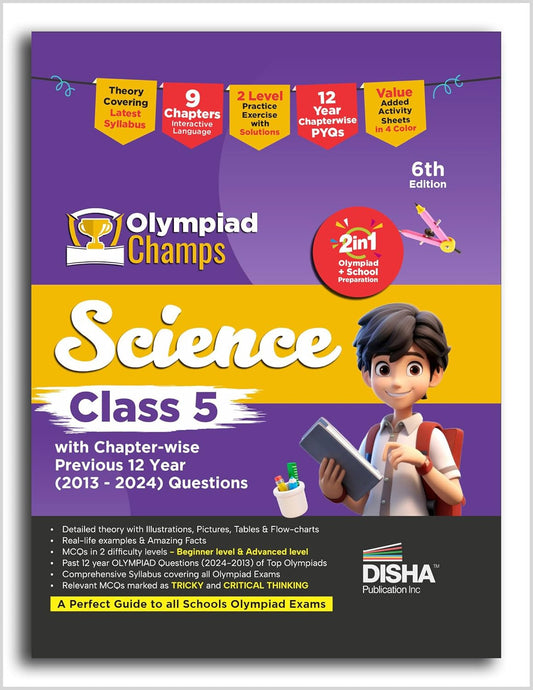 Disha Olympiad Champs Science Class 5