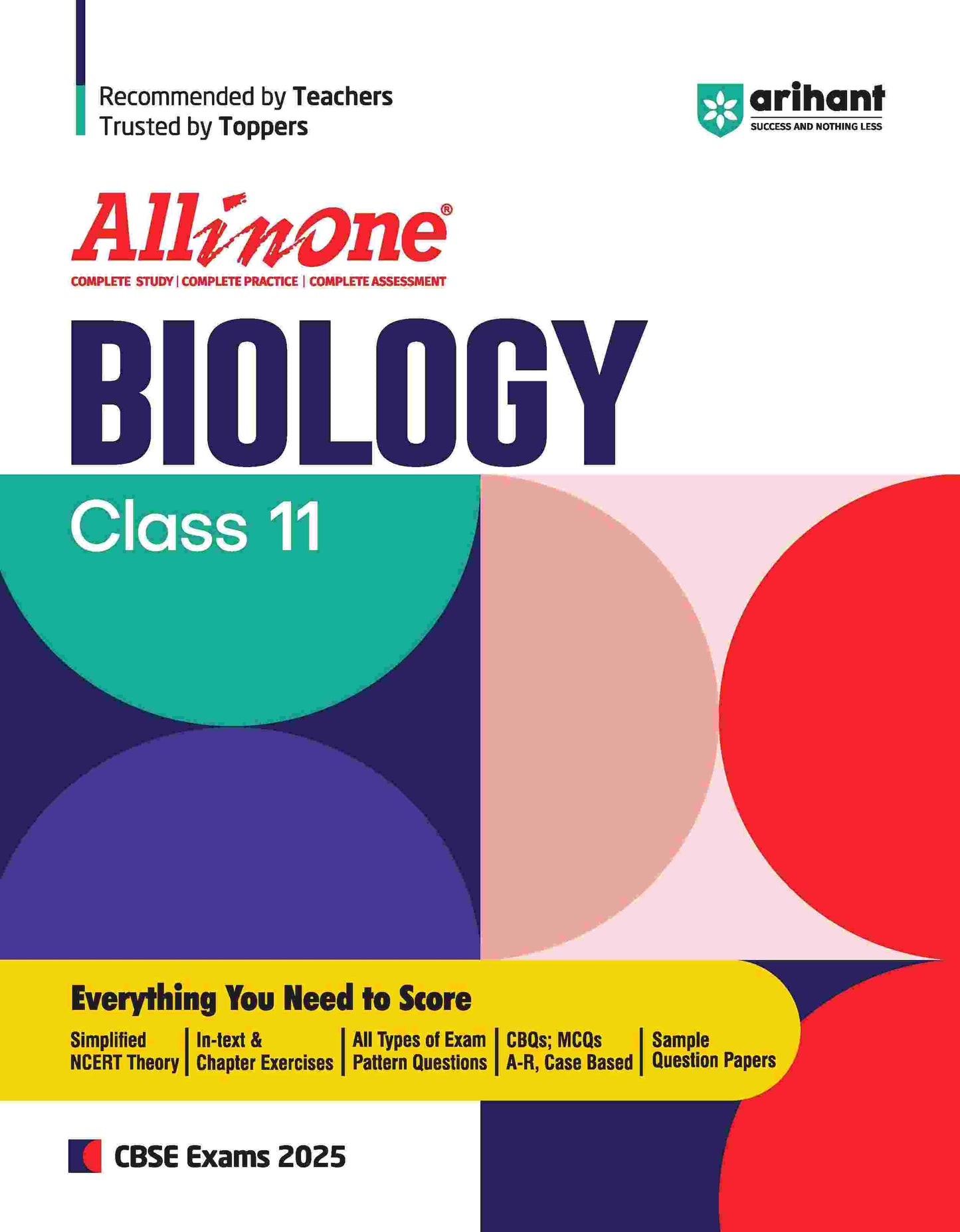 All In One CBSE Biology Class 11th For CBSE Exams 2025