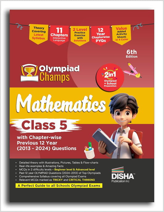 Disha Olympiad Champs Mathematics Class 5