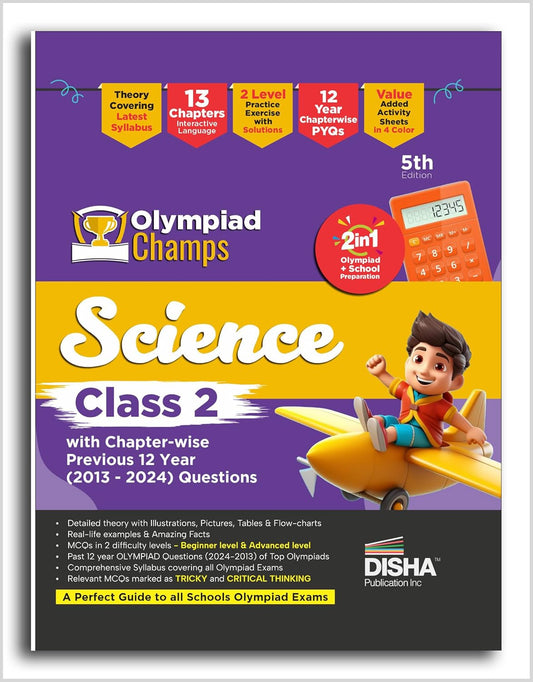 Disha Olympiad Champs Science Class 2
