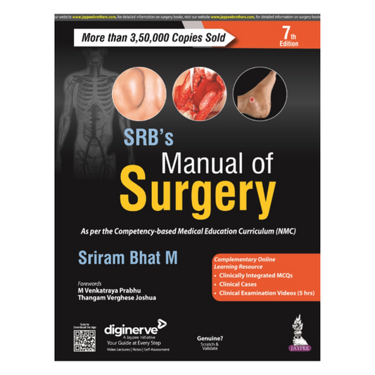 SRB’s Manual Of Surgery 7ed 2025