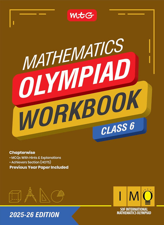 MTG International Mathematics Olympiad (IMO) Workbook Class 6