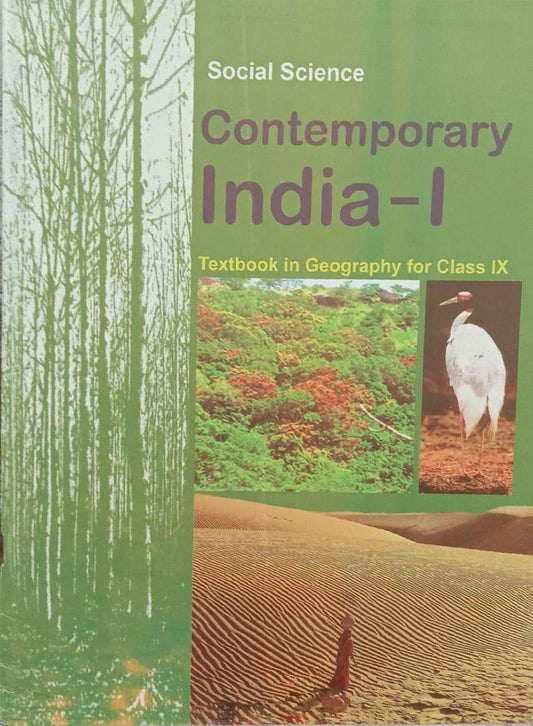 Contemprary India - Geogrophy For Class - 9