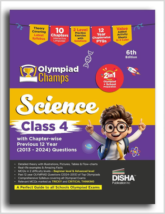 Disha Olympiad Champs Science Class 4