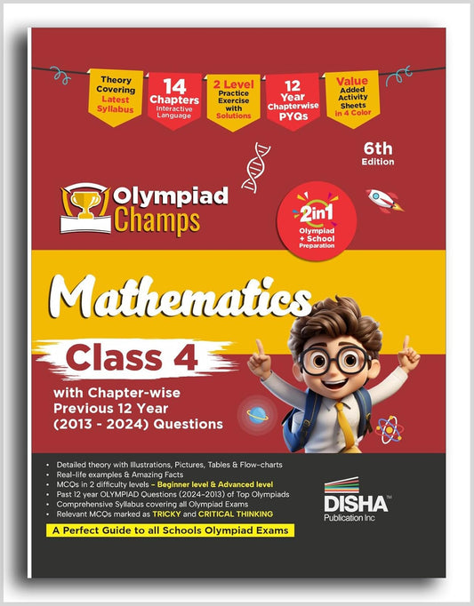 Disha Olympiad Champs Mathematics Class 4