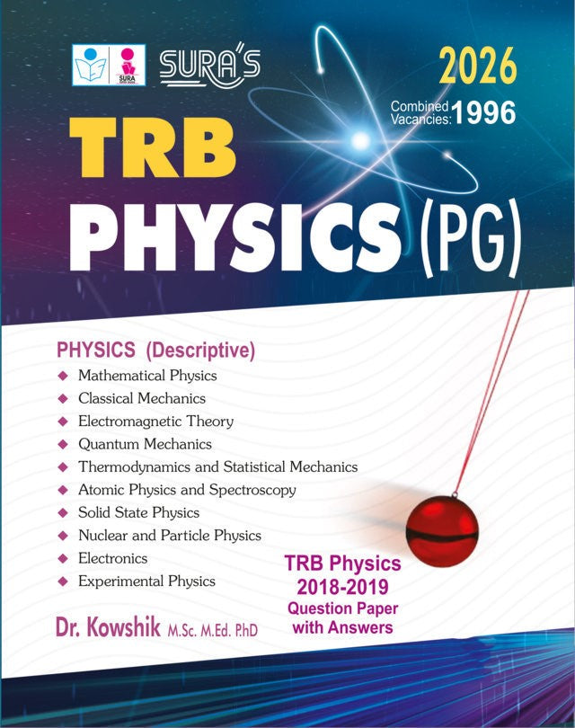 SURA`S TRB PG PHYSICS Exam Book