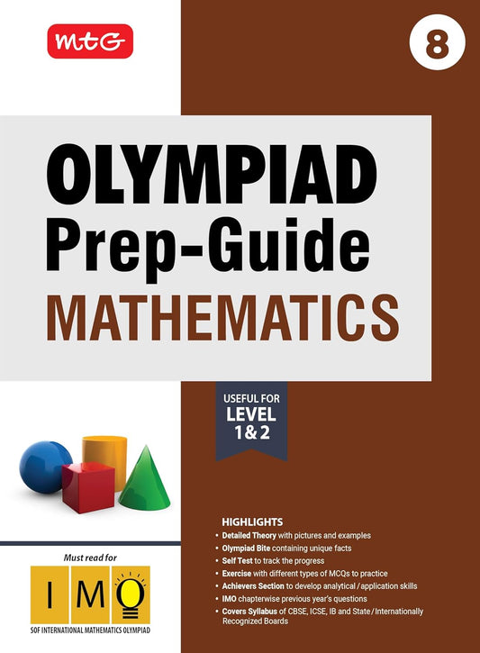MTG Olympiad Prep-Guide Class 8 Mathematics (IMO) - Detailed Theory