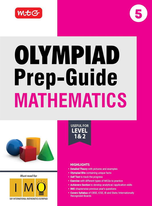 MTG Olympiad Prep-Guide Class 5 Mathematics (IMO) - Detailed Theory