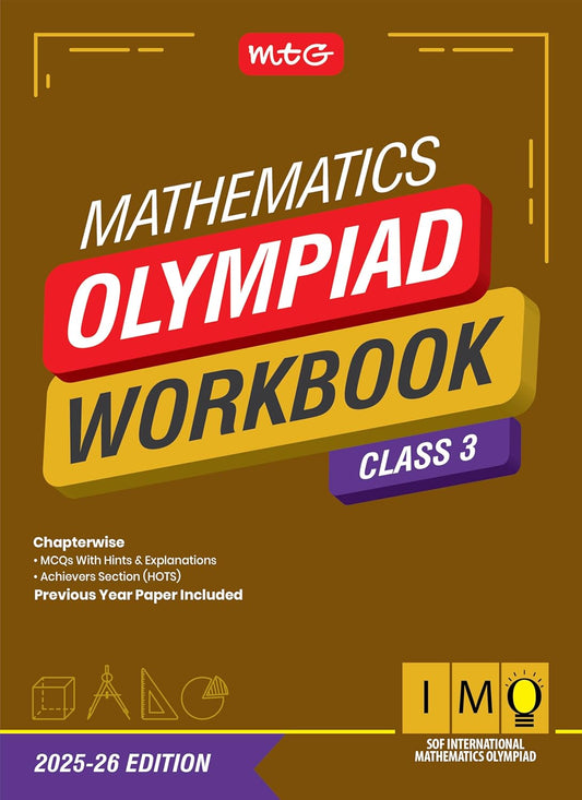 MTG International Mathematics Olympiad (IMO) Workbook Class 3
