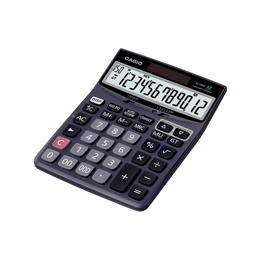 Casio DJ-120D 150 Steps Check and Correct Desktop Calculator with Bigger Screen/