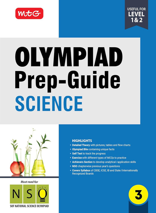 MTG Olympiad Prep-Guide Class 3 Science (NSO)