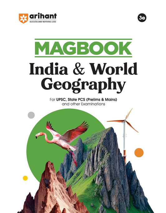 Arihant Magbook India & World Geography | 3rd Edition | For UPSC, State PCS (Pre