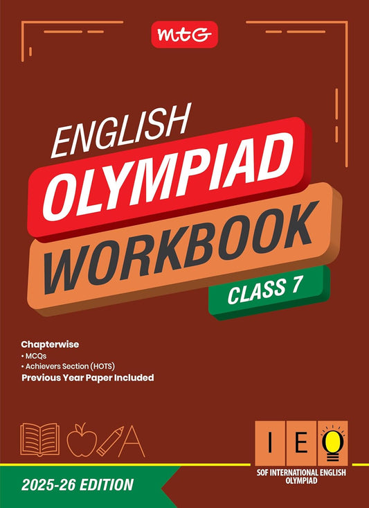 MTG International English Olympiad (IEO) Workbook Class 7