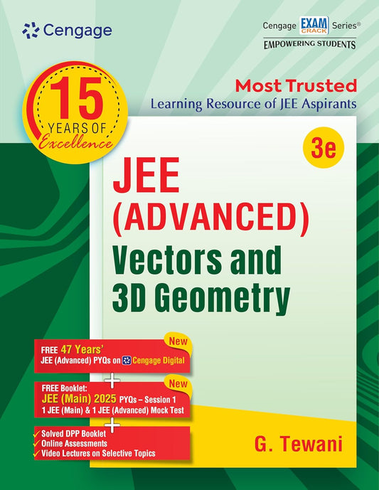 Cengage JEE Advanced Vectors and 3D Geometry