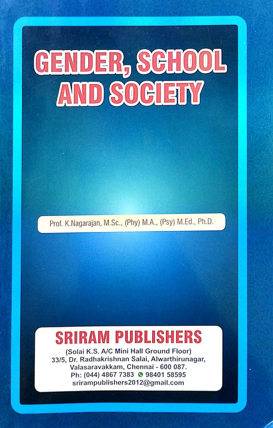 Gender, School and Society B.Ed 4th semester