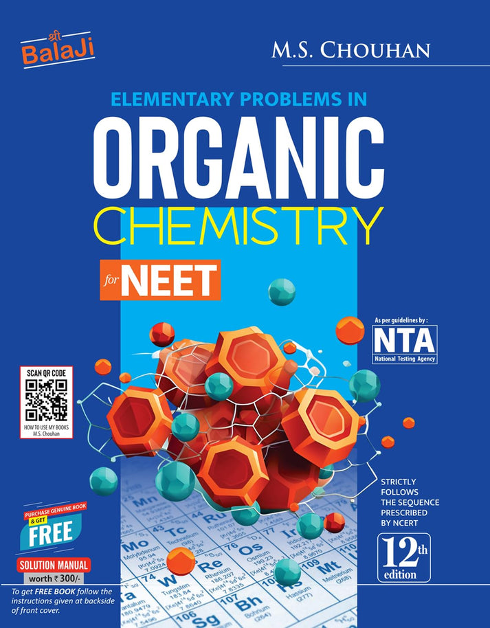 Elementary Problems in Organic Chemistry for NEET - 12th Edition, 2025 ...