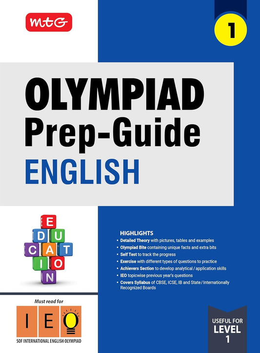 MTG Olympiad Prep-Guide Class 1 English (IEO)