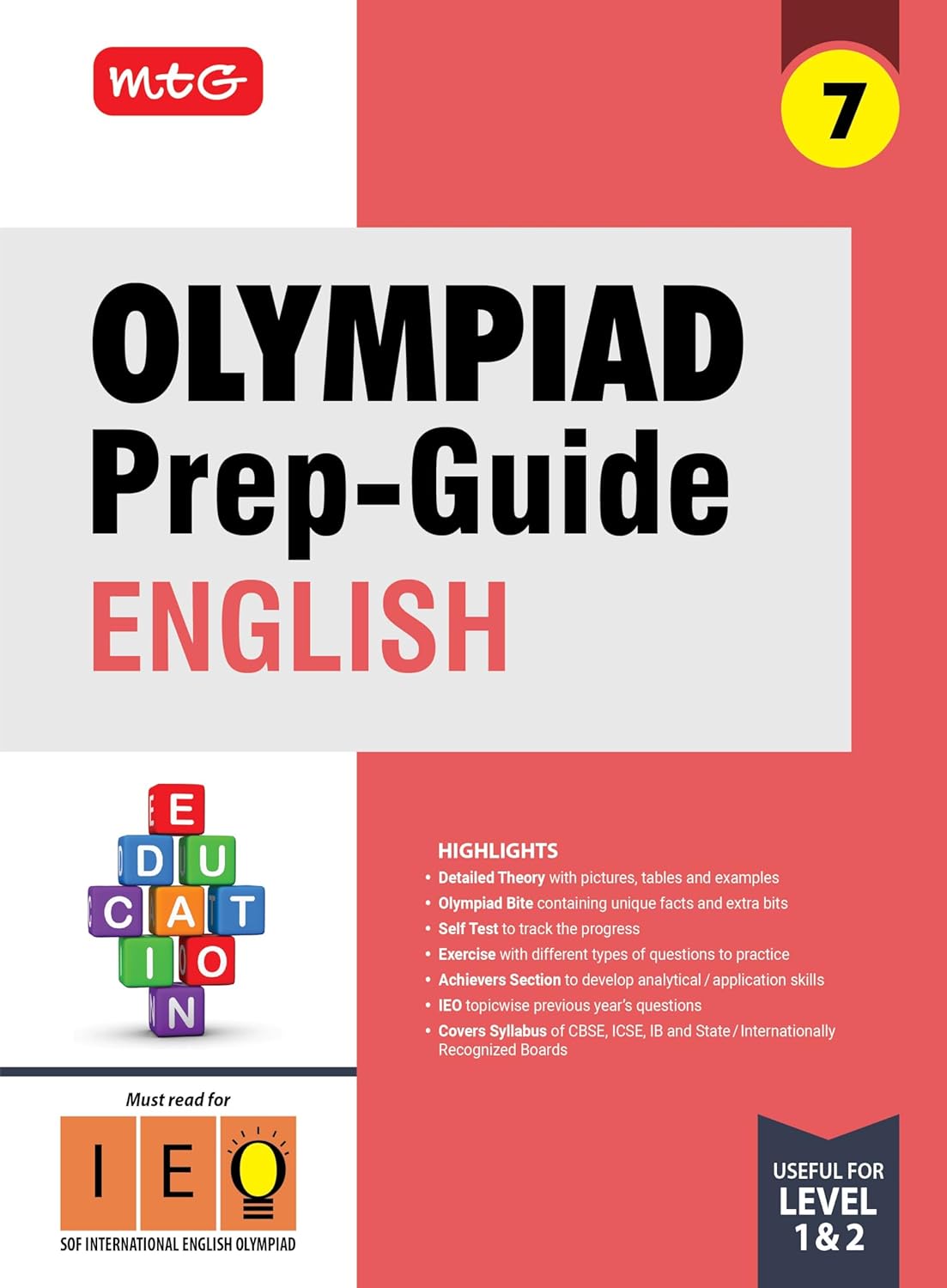 MTG Olympiad Prep-Guide Class 7 English (IEO) - Detailed Theory
