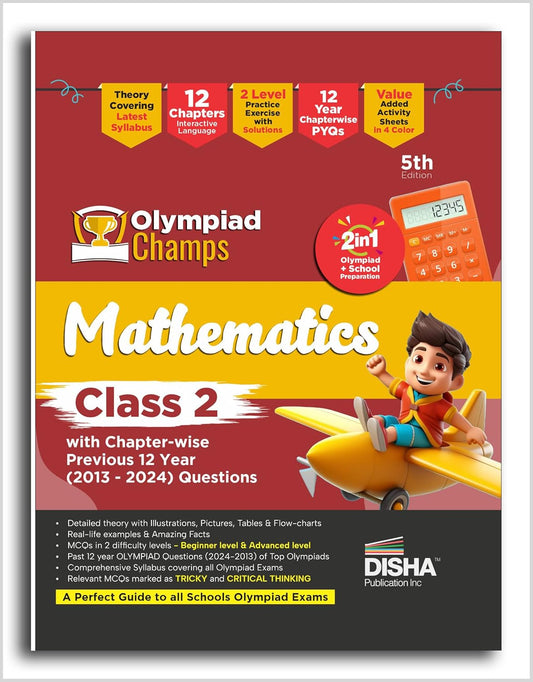 Disha Olympiad Champs Mathematics Class 2