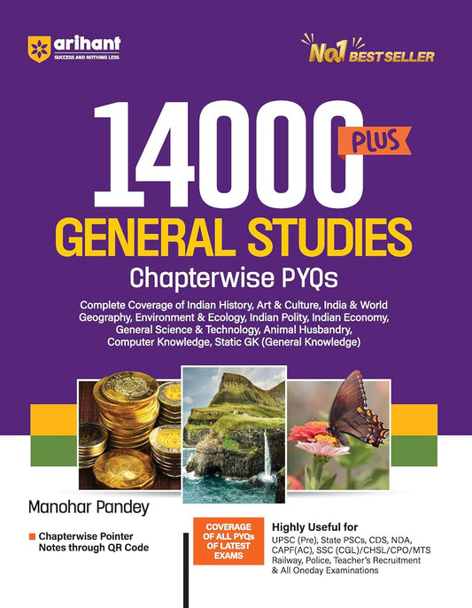 Arihant 14000+ General Studies for UPSC Civil Services and State Services Examin