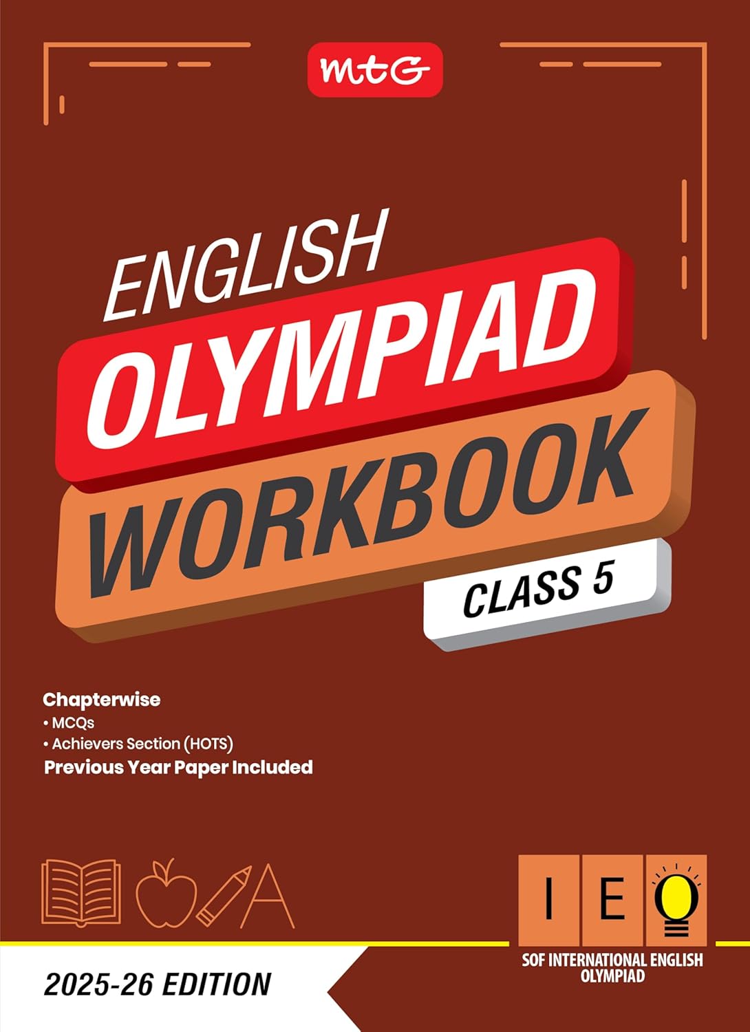 MTG International English Olympiad (IEO) Workbook Class 5