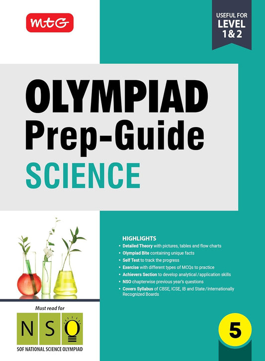 MTG Olympiad Prep-Guide Class 5 Science (NSO)
