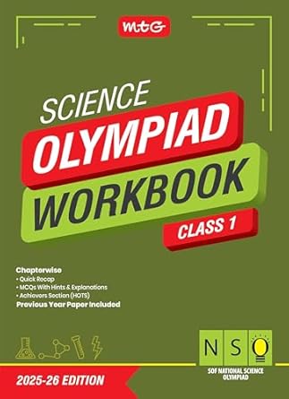 MTG National Science Olympiad (NSO) Workbook Class 1
