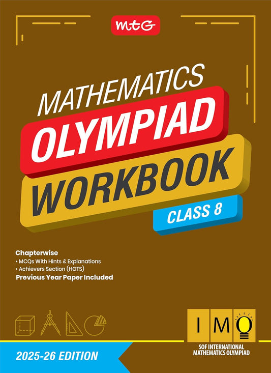 MTG International Mathematics Olympiad (IMO) Workbook Class 8