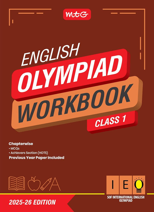 MTG International English Olympiad (IEO) Workbook Class 1