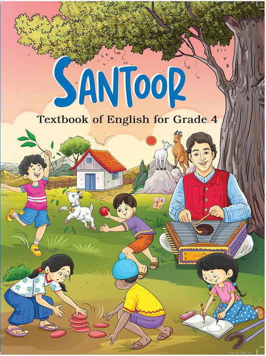 432 Santoor, Textbook of English for Grade 4 (Edition First Edition)