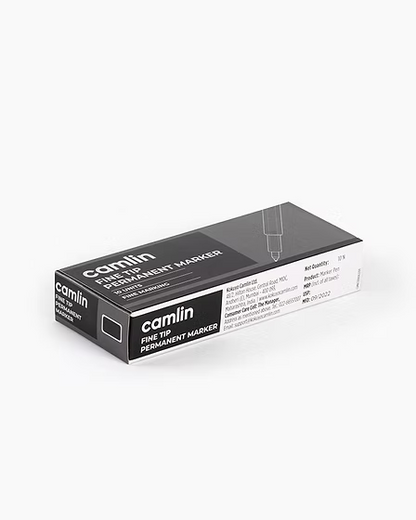 Camlin Fine Tip CD Permanent Markers-BLACK
