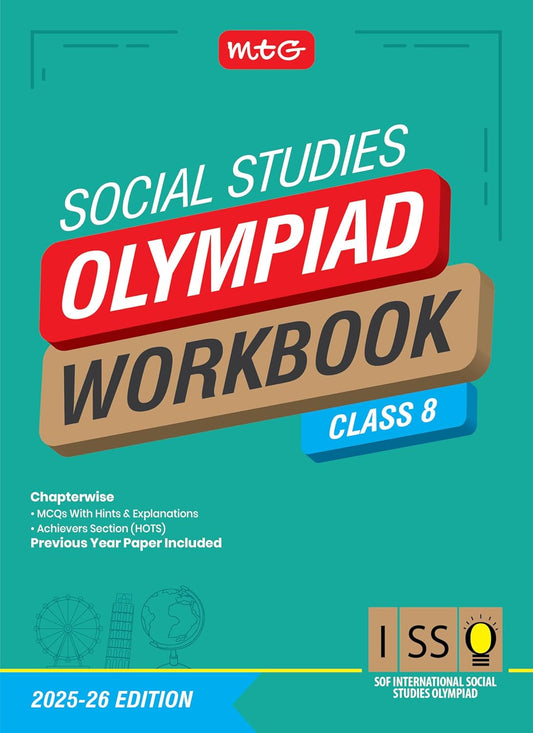 MTG International Social Studies Olympiad (ISSO) Workbook Class 8