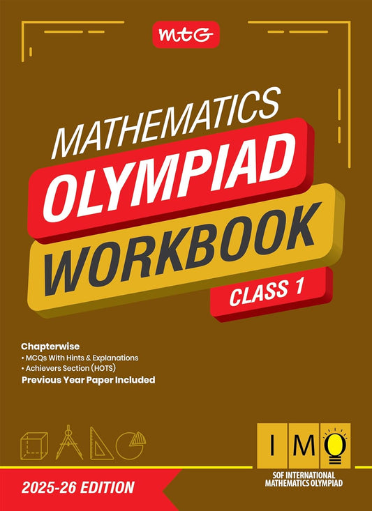 MTG International Mathematics Olympiad (IMO) Workbook Class 1