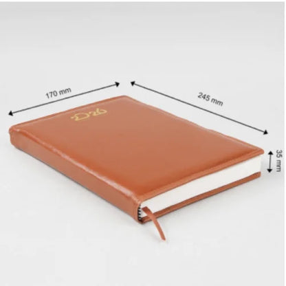 Diary 2026 | Foam & Thermo Pu Diaries V-206 | Monthcut Sunday full page