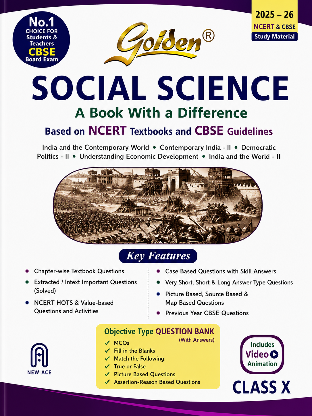 Golden Social Science – Class 10 (2026–27)