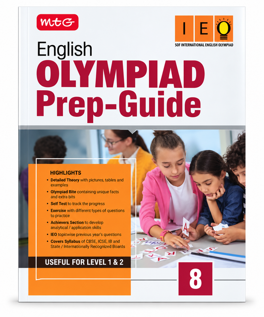 MTG English Olympiad Prep-Guide – Class 8